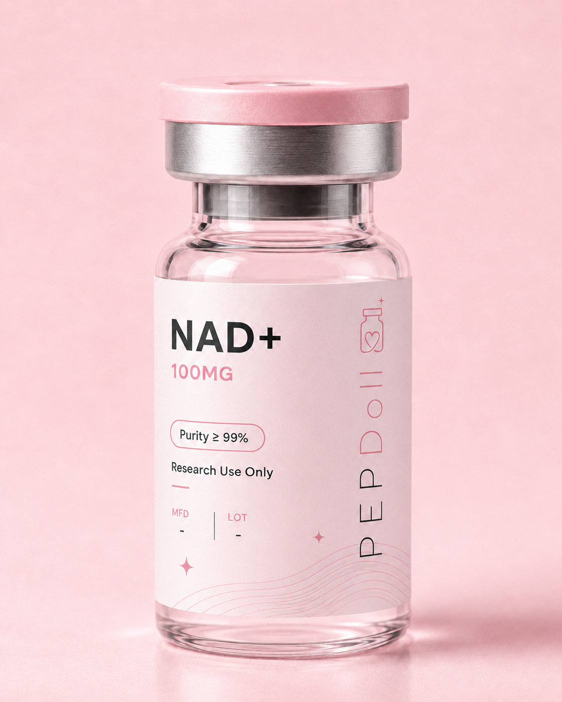 Pepdoll NAD+ 100 mg research vial